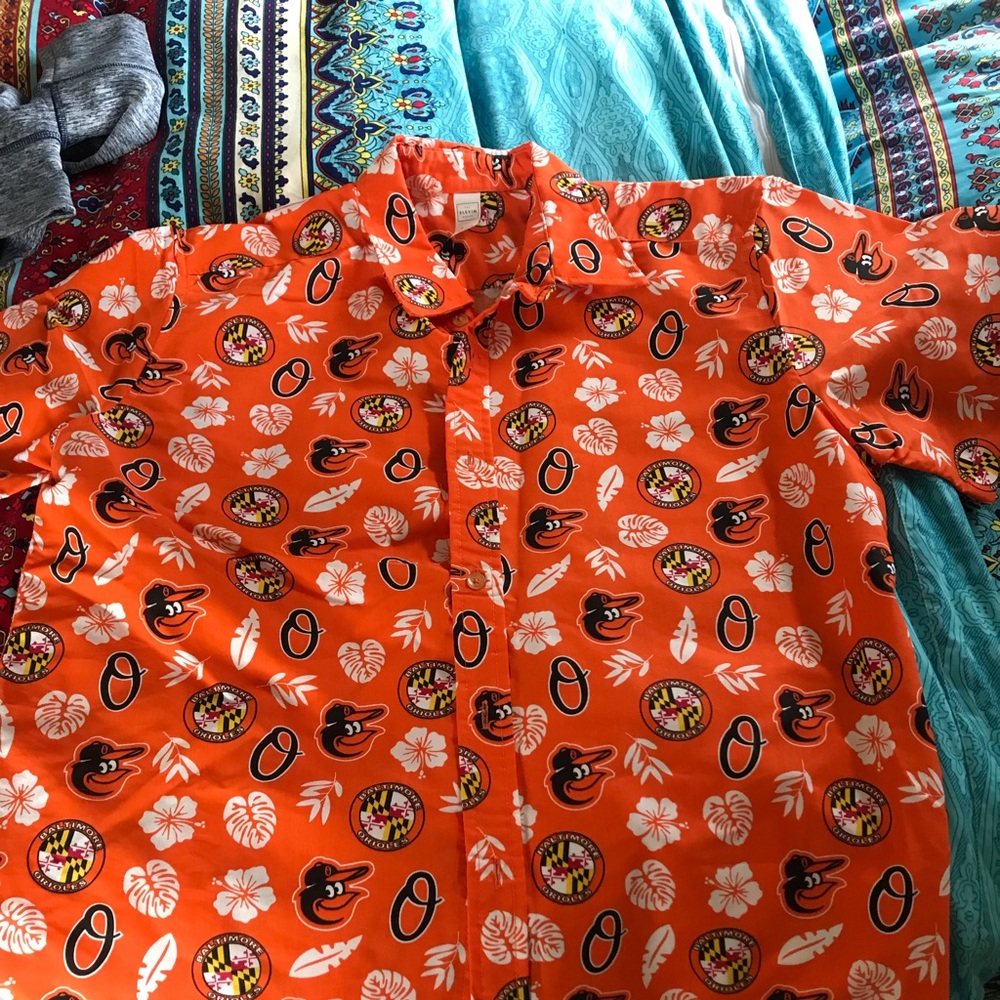 Baltimore Orioles Tropical Shirt
